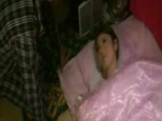 Steamy Asian wife gets pounded by her husband in their bedroom