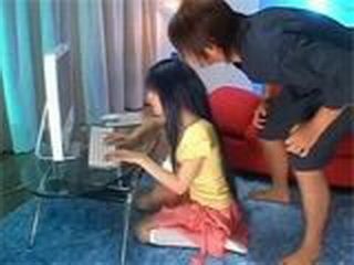 Sneaky Neighbor Caught Watching Japan Porn