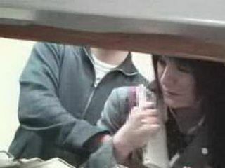 Sexy Nippon Schoolgirl Gets Fucked in Tokyo Library